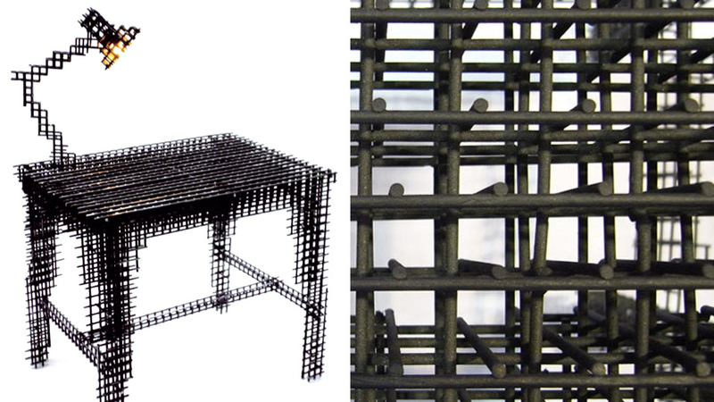 Illustration for article titled There's Something Incomplete About This Wireframe Desk